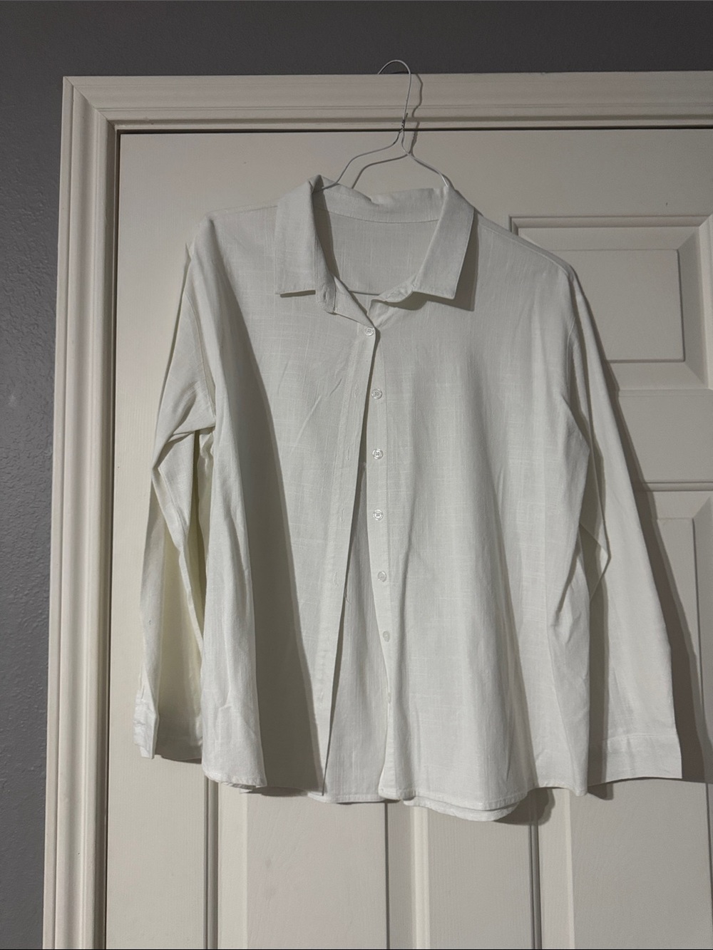 Classic White women’s Button-Down Shirt